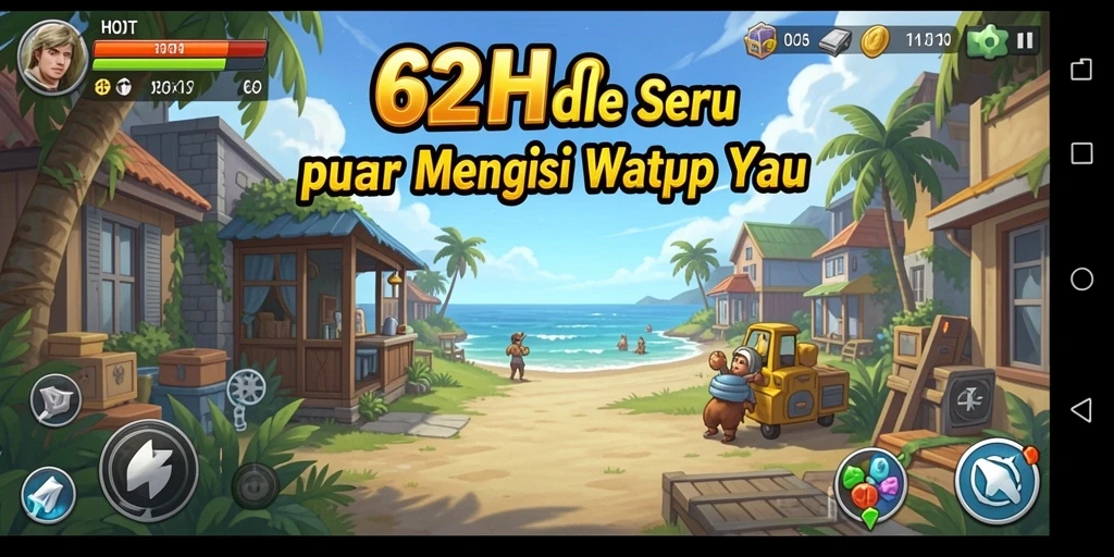 Tangkapan layar permainan Idle dengan grafik menarik dan gameplay santai.