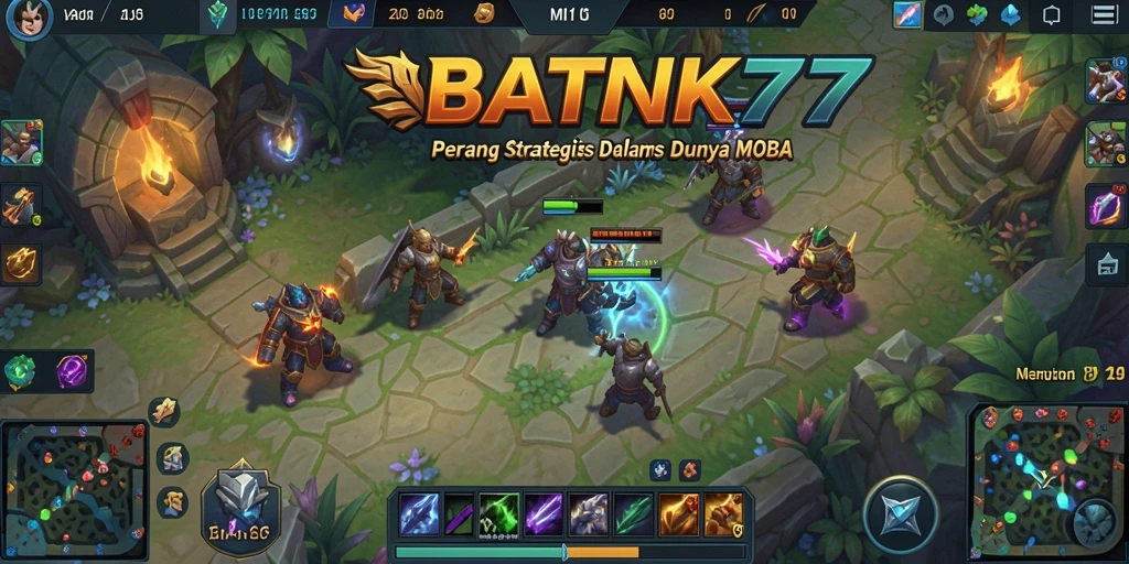 Tampilan gameplay seru dalam BATIK77 dengan aksi bertarung yang intens.