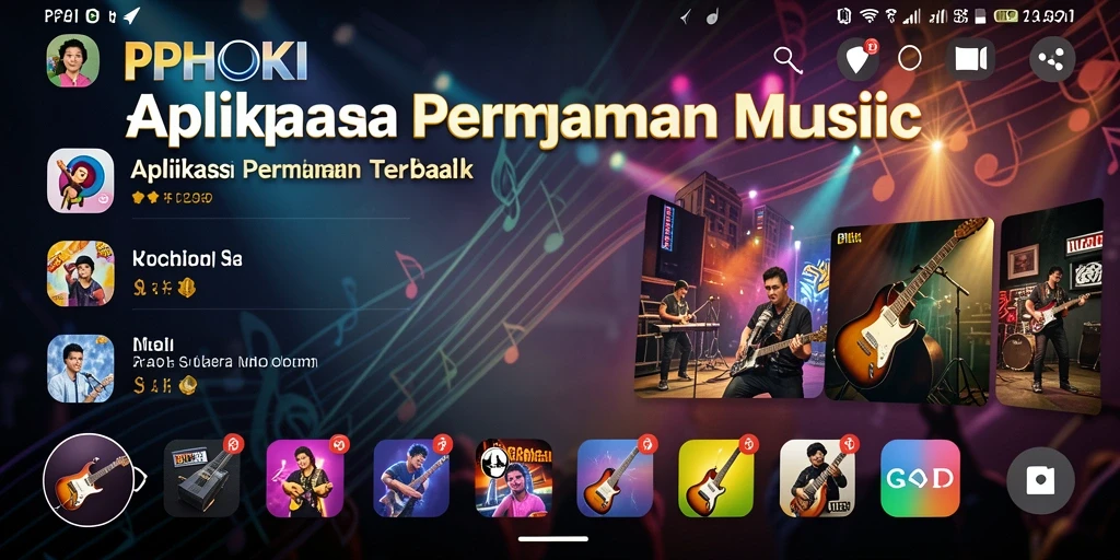 Tangkapan layar utama PPHOKI menampilkan gameplay interaktif yang dinamis.